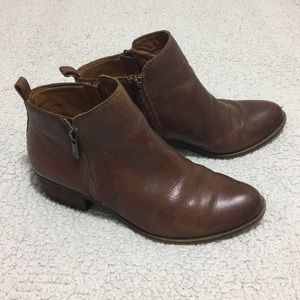 Lucky Brand Leather Booties 9